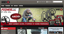 Desktop Screenshot of detector.hu